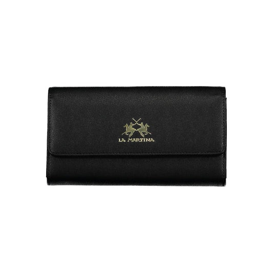 Black Polyethylene Women Wallet