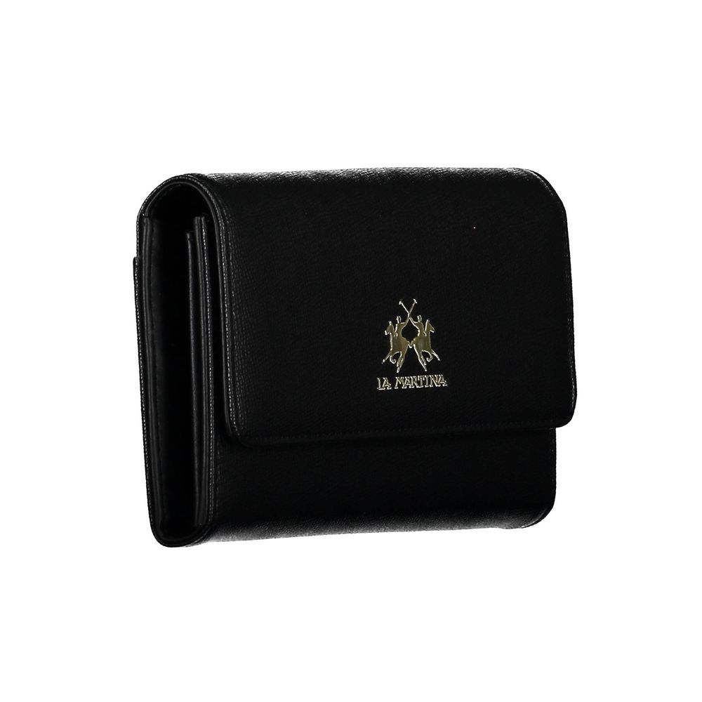 Black Polyethylene Women Wallet