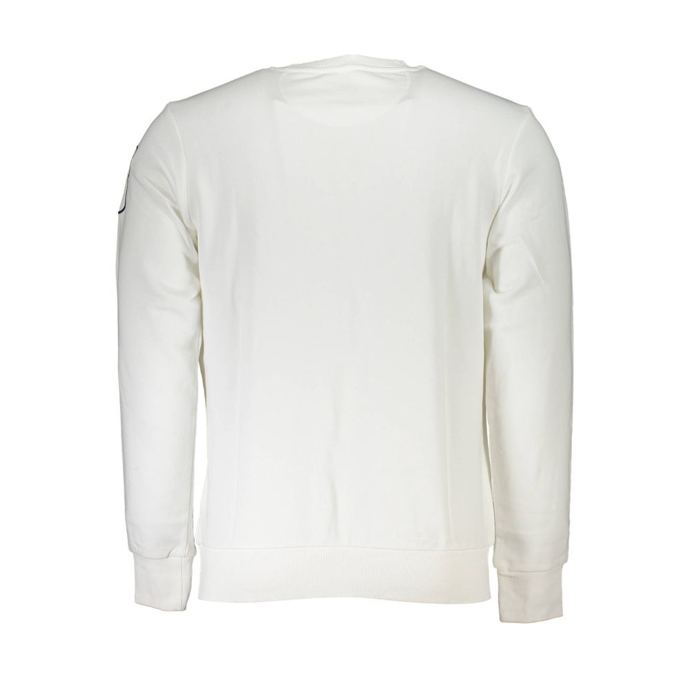 White Cotton Men Sweater