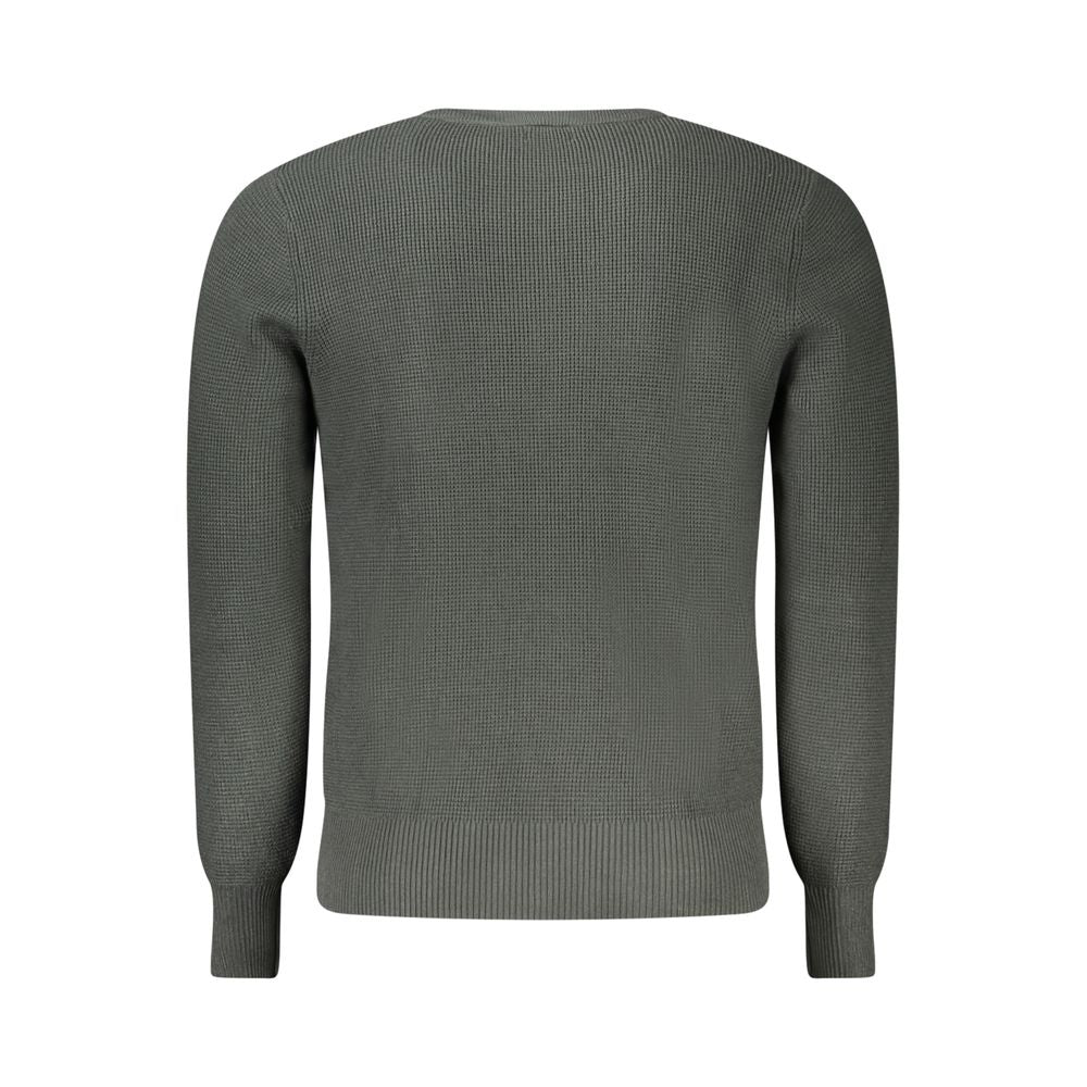 Green Viscose Men Sweater