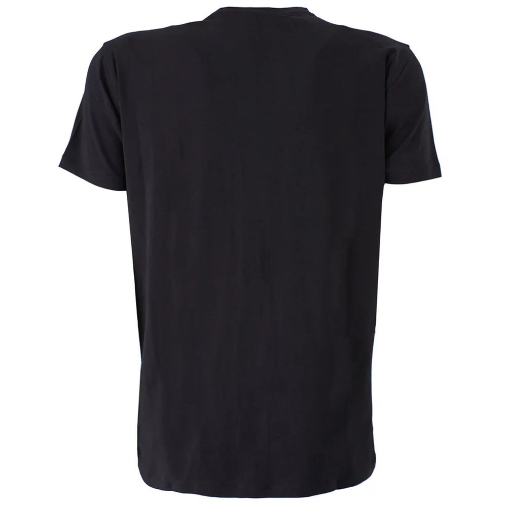 Black Cotton T-Shirt