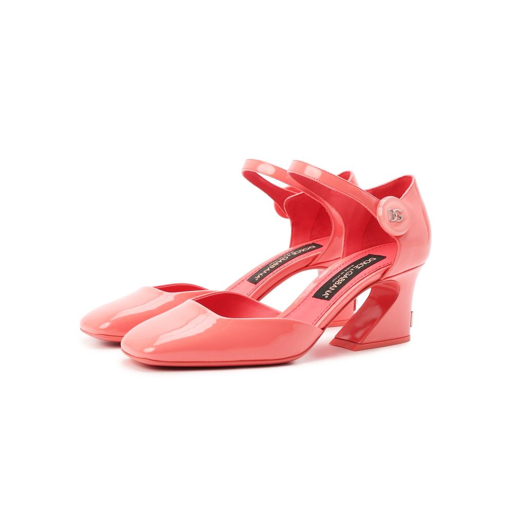 Pink Calfskin Women Pump