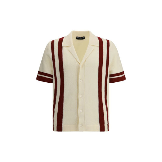 Knitted bowling shirt