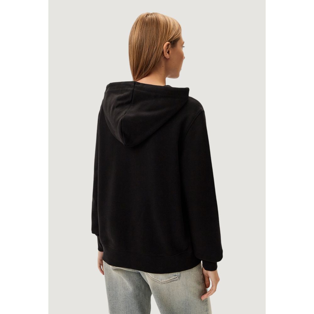 Black Cotton Rigenerato Sweater