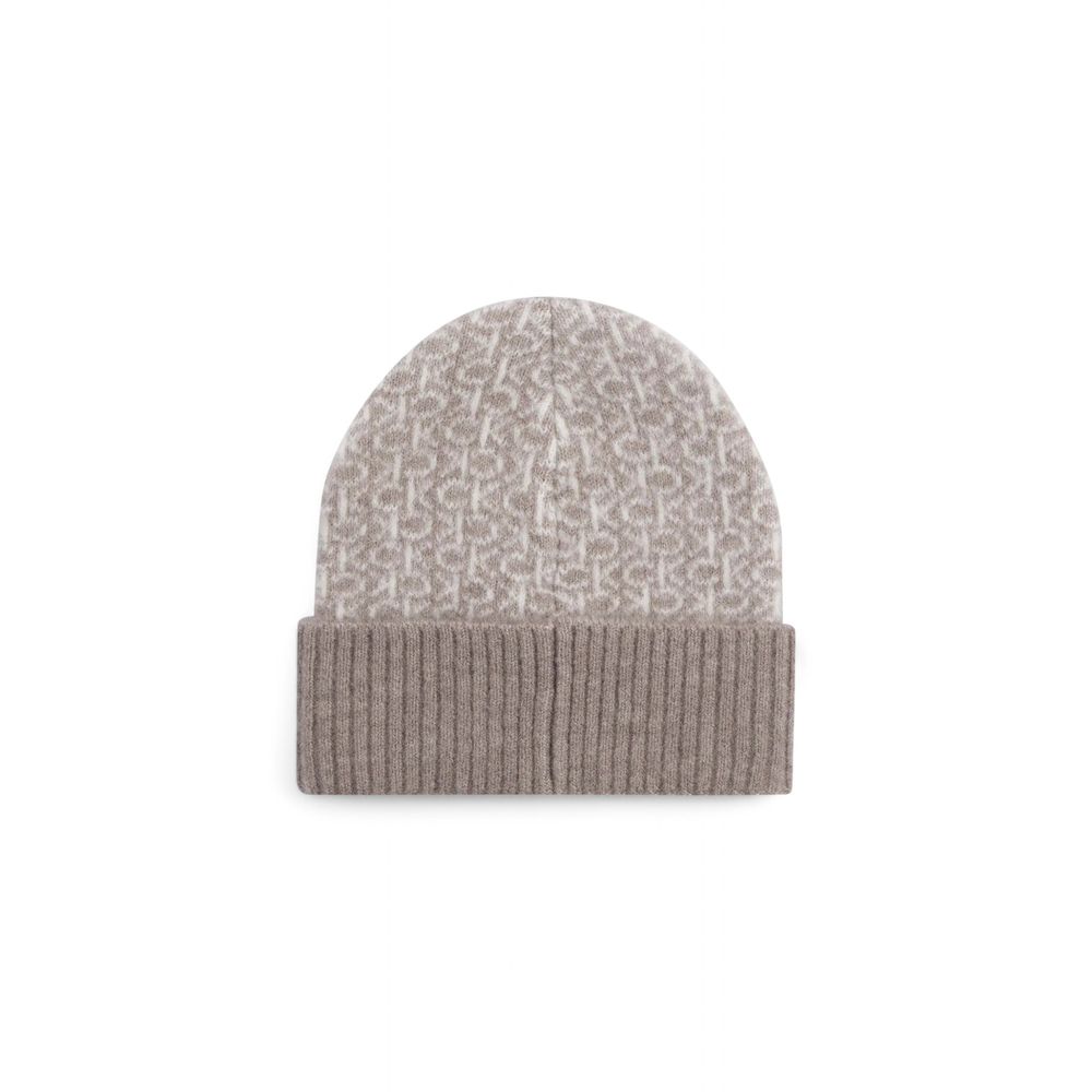 Beige Alpaca Hat