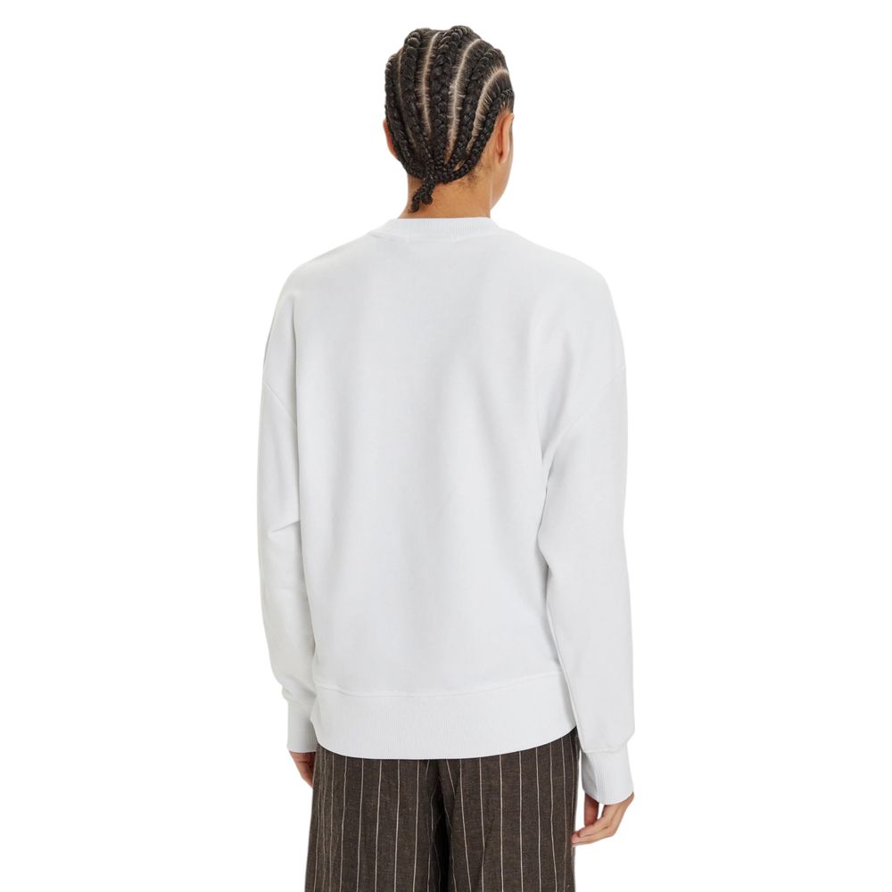 White Cotton Rigenerato Sweater