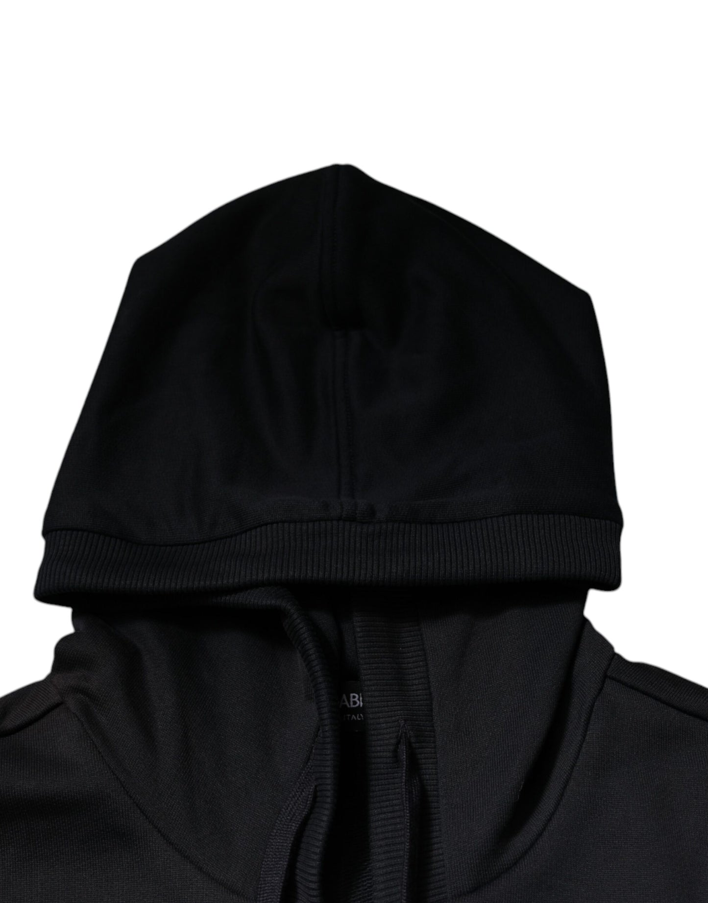 Black Logo Full Zip Hooded Sweatshirt Sweater