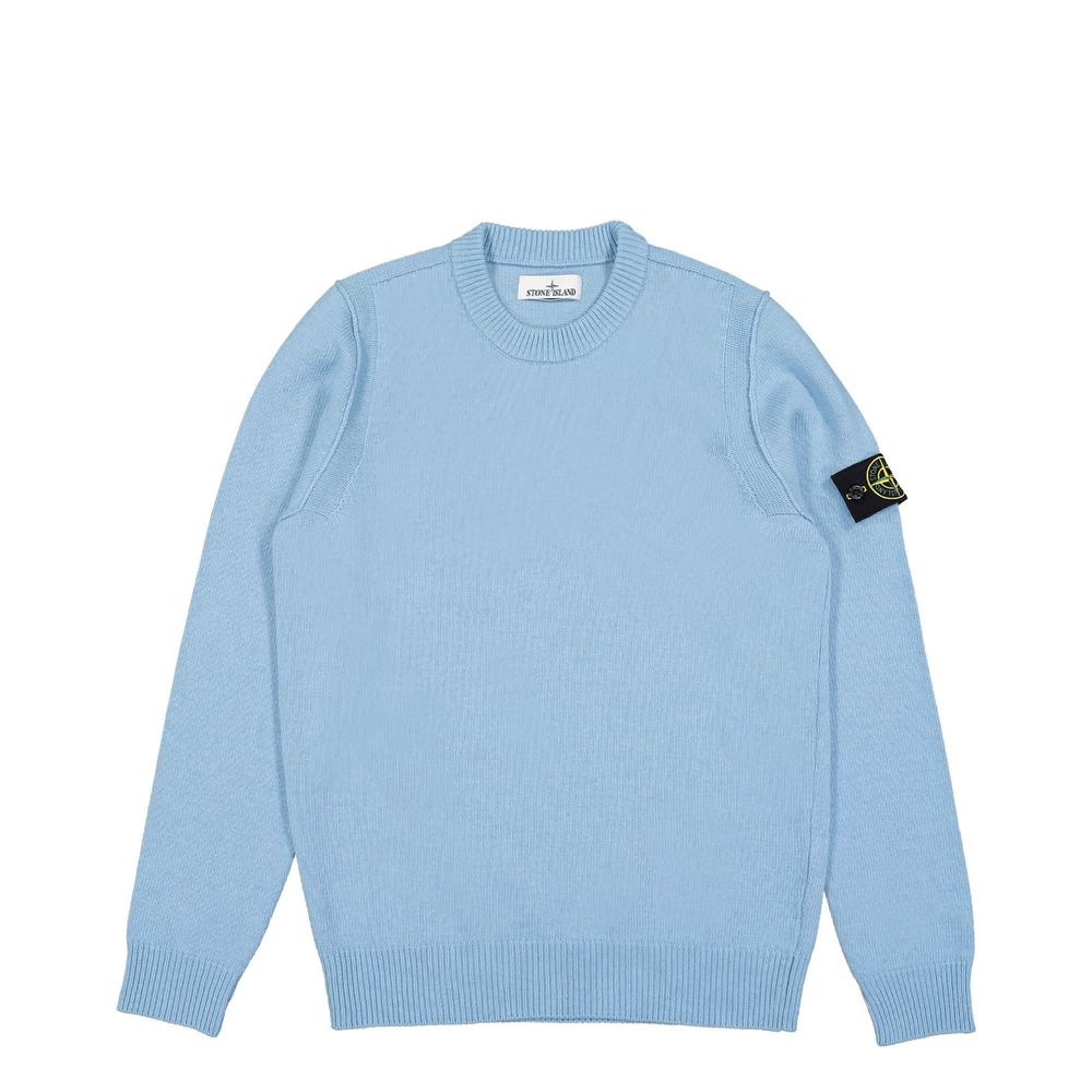 Light Blue Wool Sweater