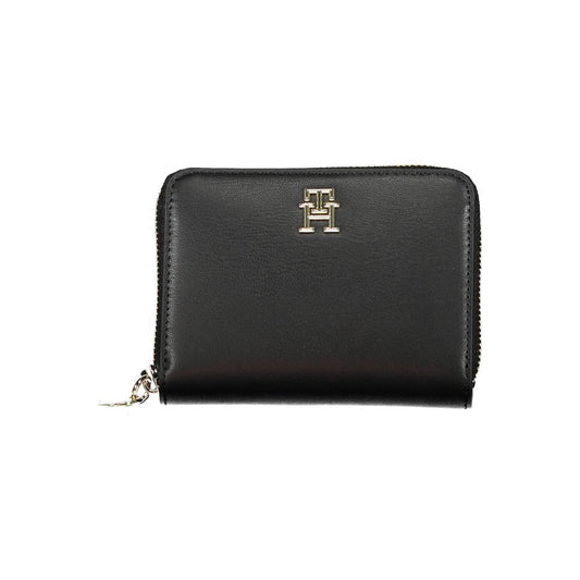 Black Polyethylene Women Wallet