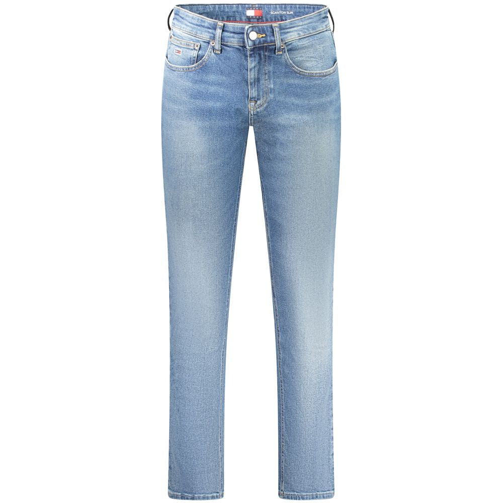 Blue Cotton Men Jeans