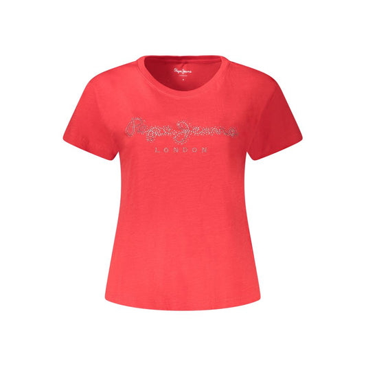 Red Cotton Women Top