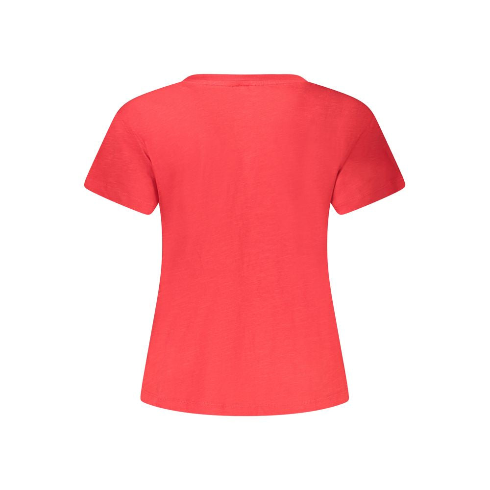 Red Cotton Women Top