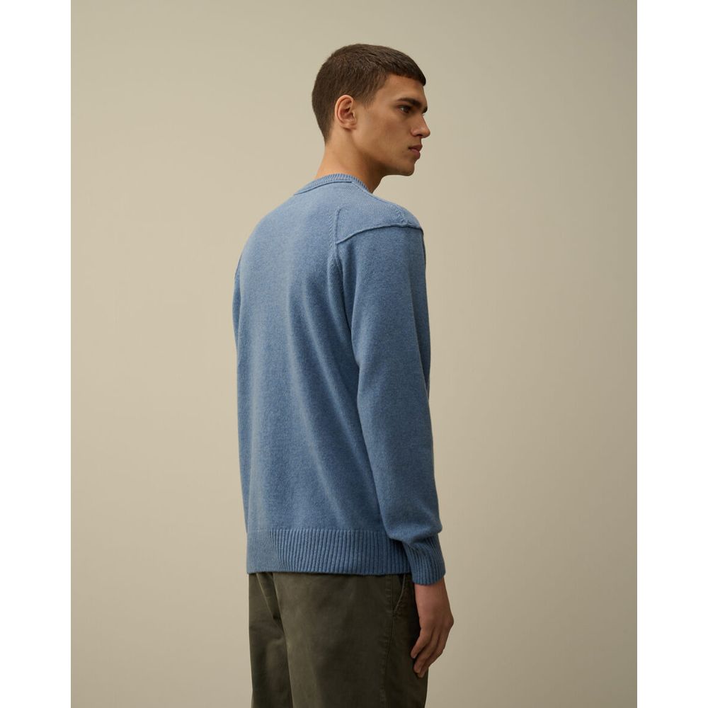 Light Blue Wool Sweater