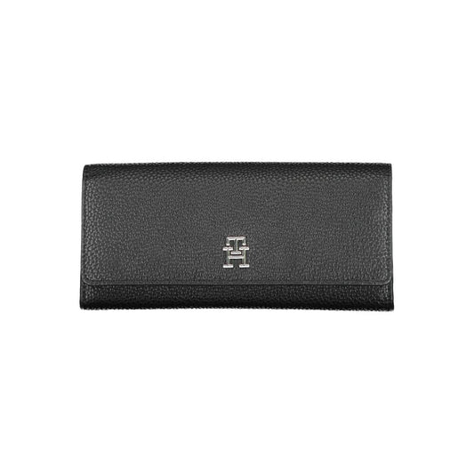 Black Polyethylene Women Wallet