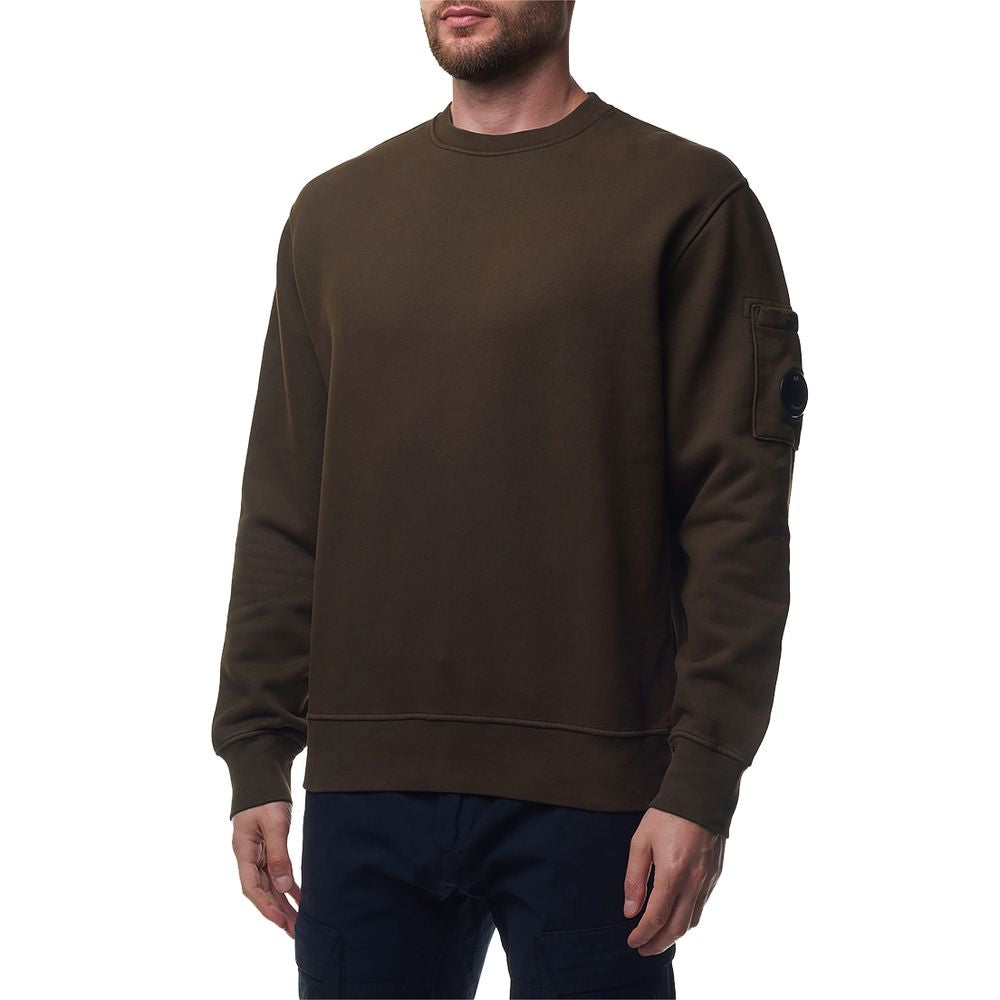 Brown Cotton Sweater