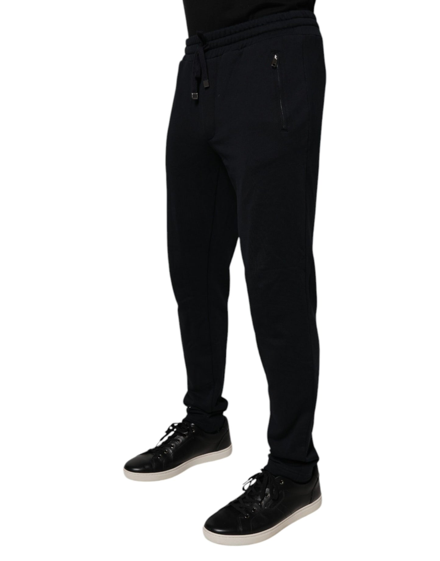 Black Cotton Jogger Jogging Pants