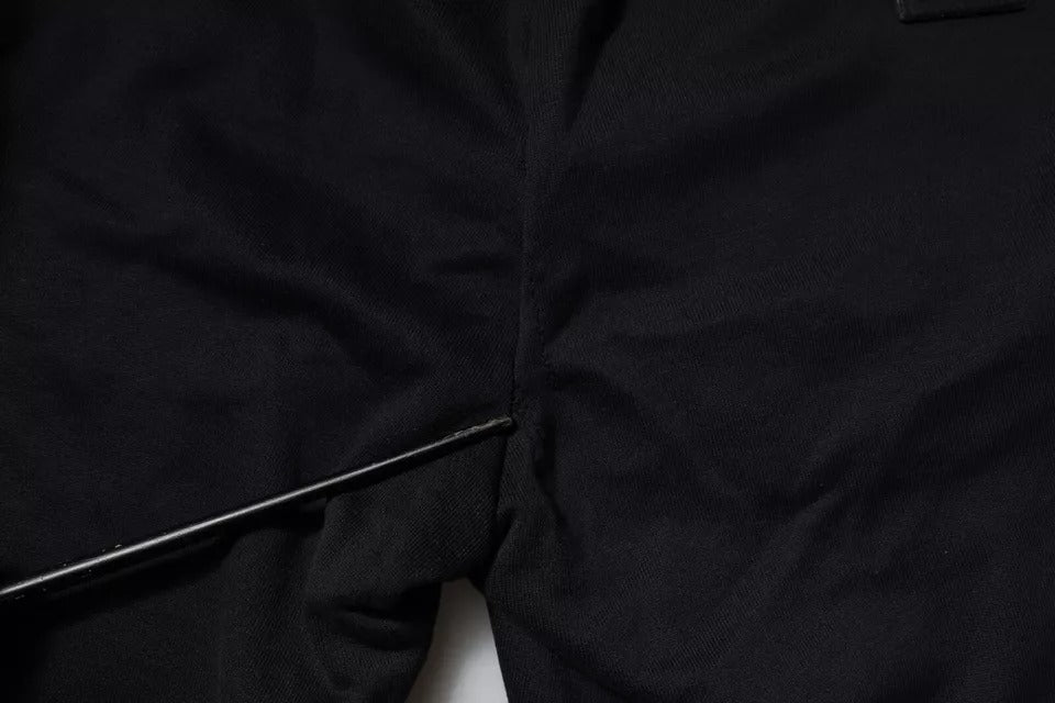 Black Cotton Jogger Jogging Pants