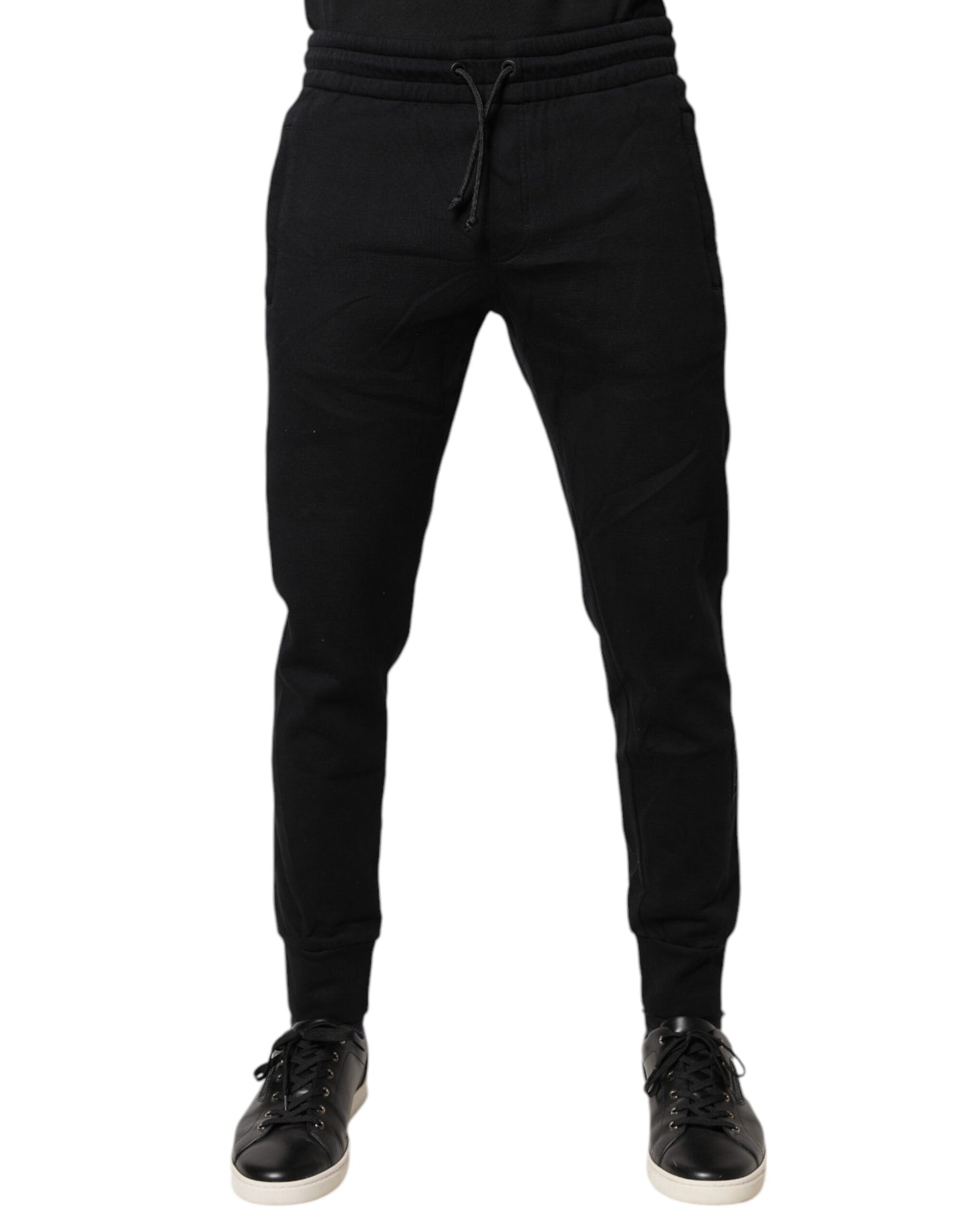 Black Cotton Jogger Jogging Pants