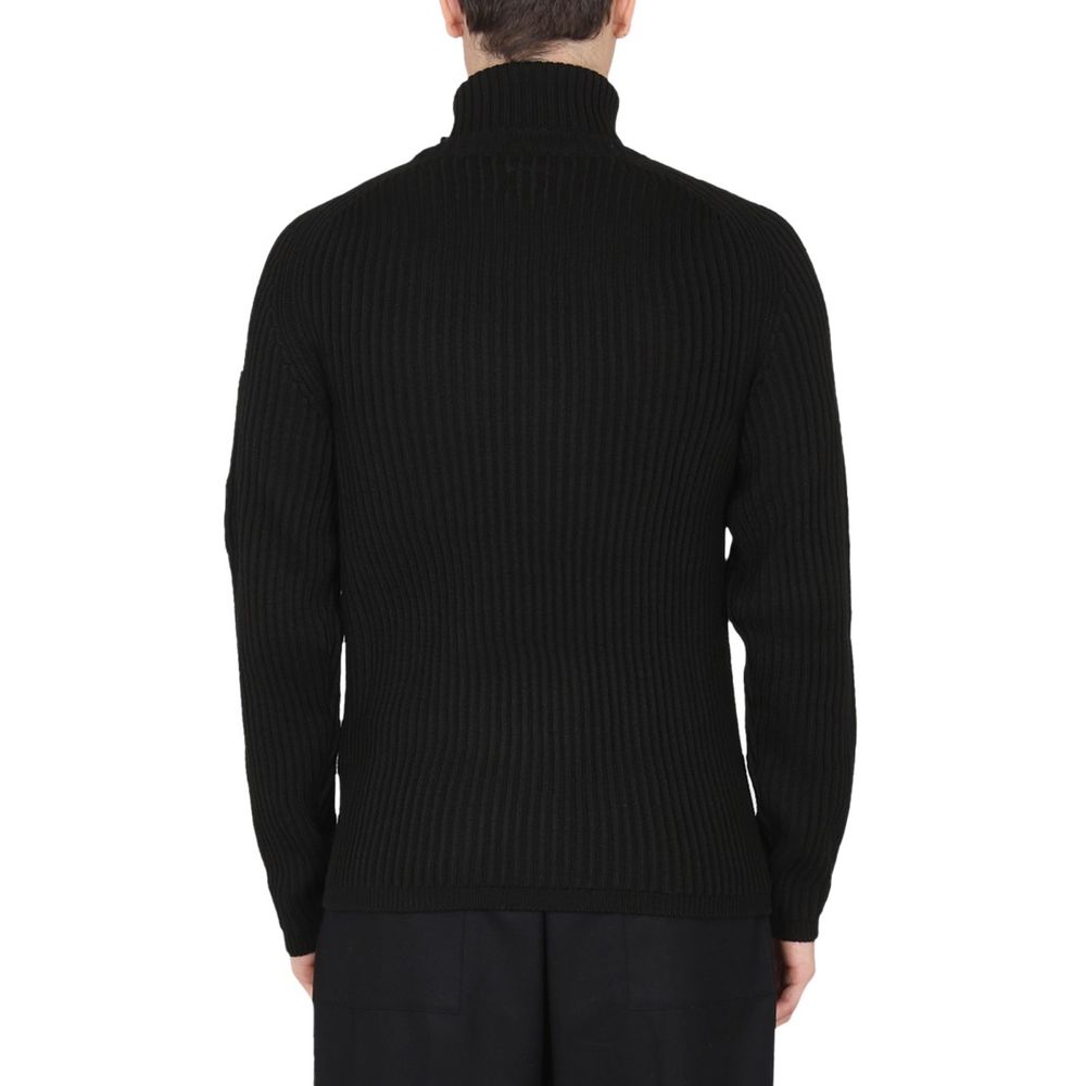 Black Wool Sweater