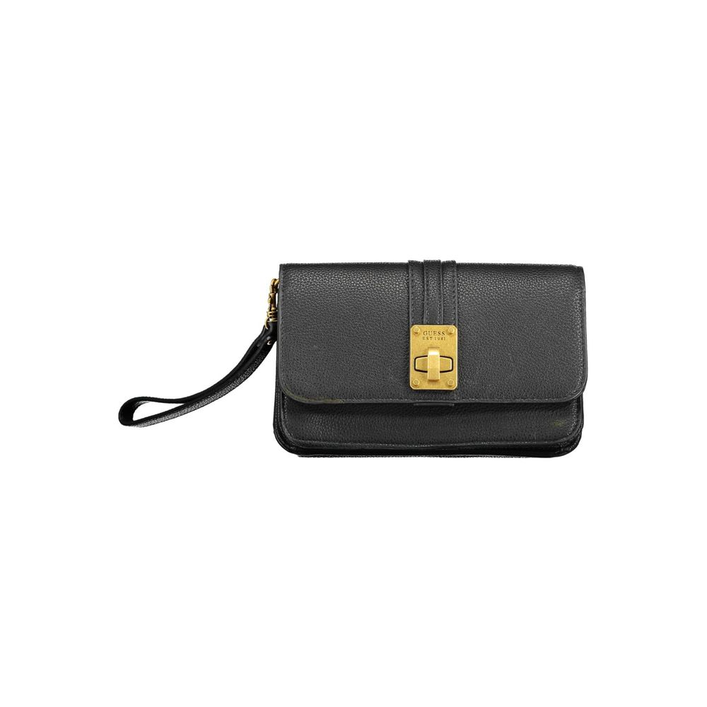 Black Polyethylene Women Wallet