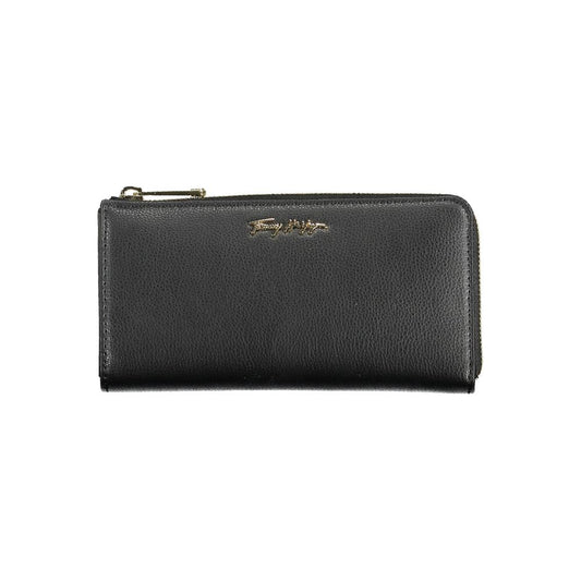 Black Polyethylene Women Wallet