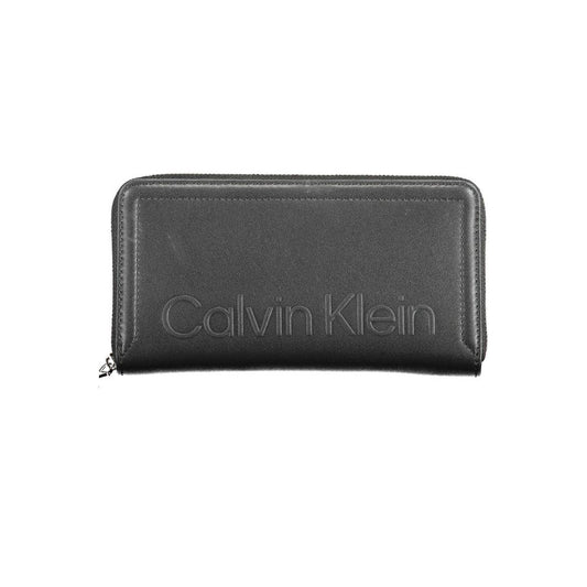 Black Polyethylene Women Wallet