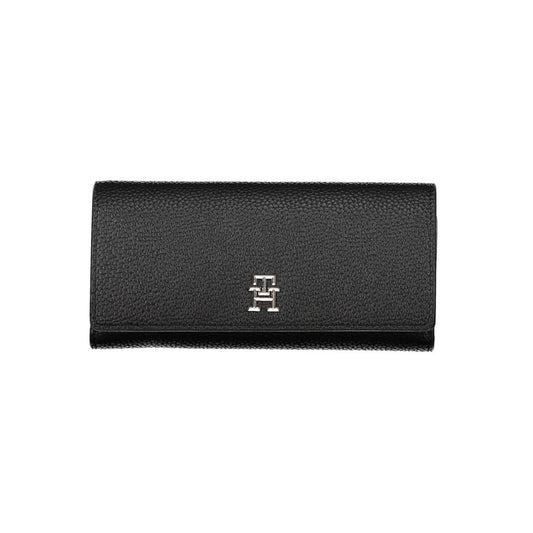 Black Polyethylene Women Wallet