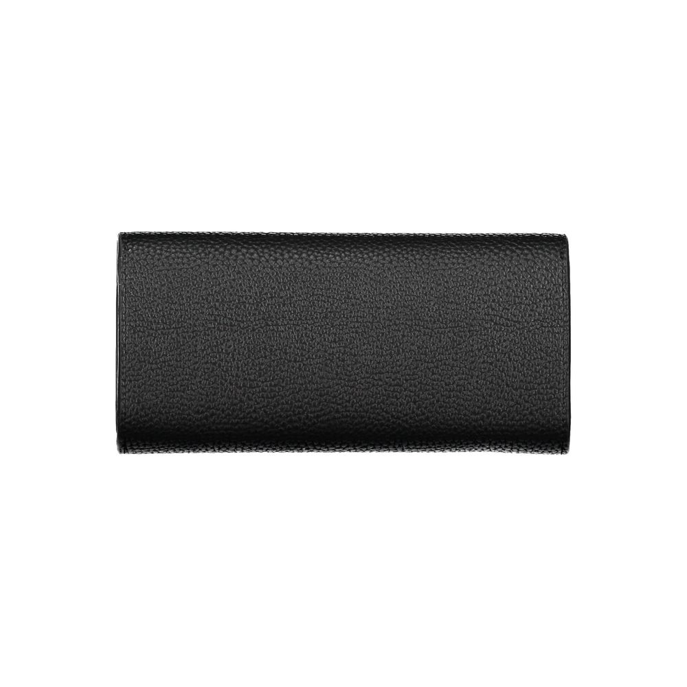 Black Polyethylene Women Wallet