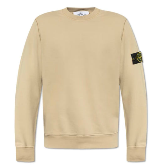 Beige Cotton Sweater