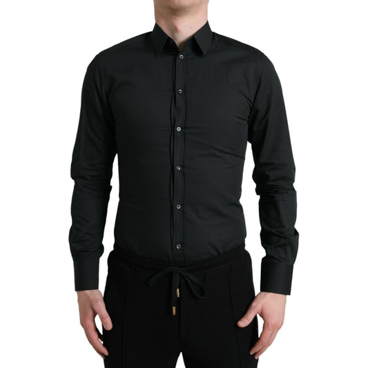 Black Cotton Shirt