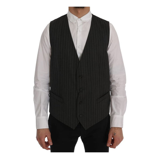 Gray Wool Vest