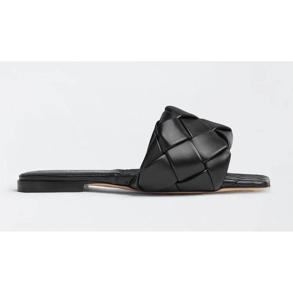 Black Leather Sandal