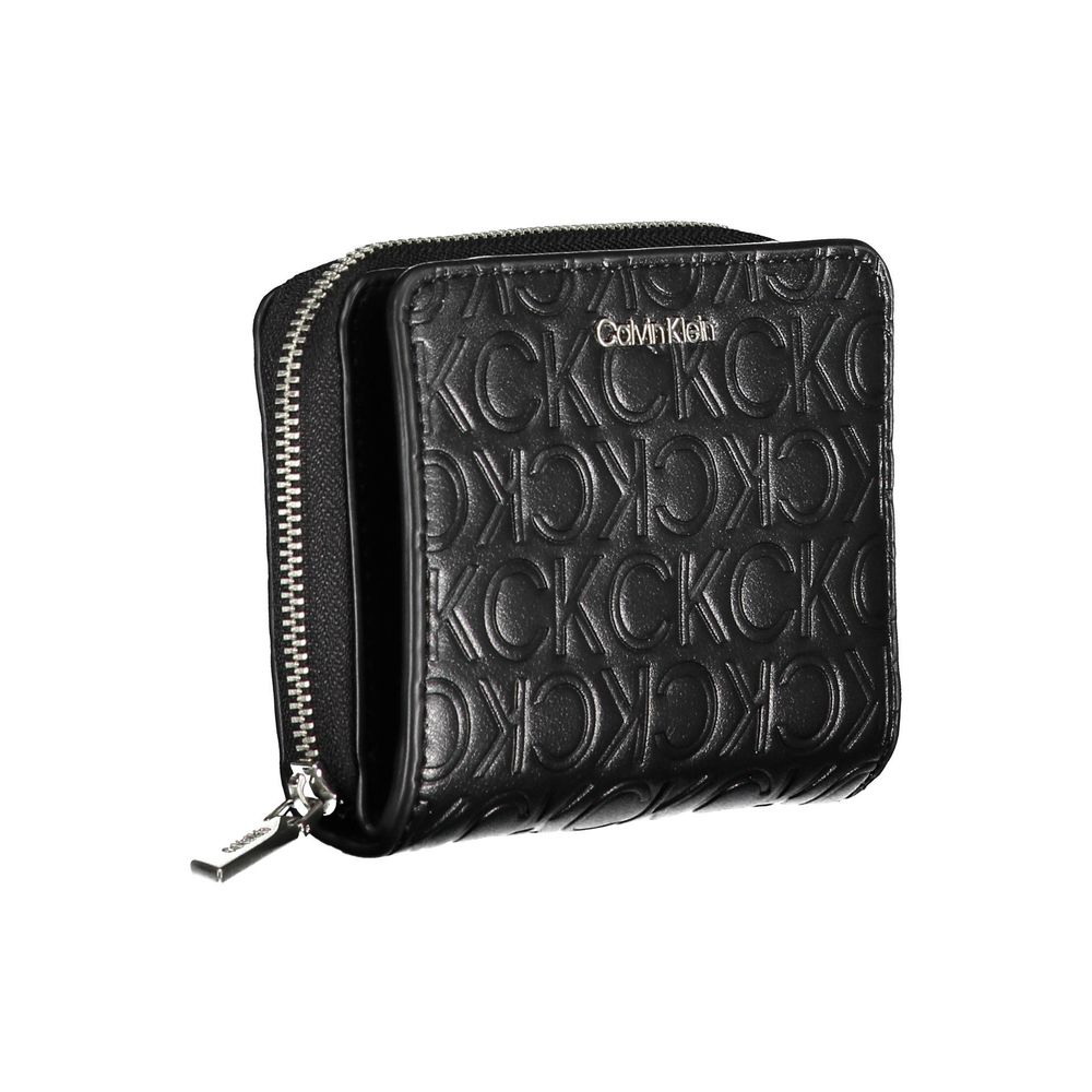 Black Polyethylene Women Wallet