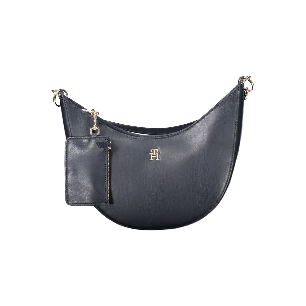 Blue Polyethylene Women Handbag