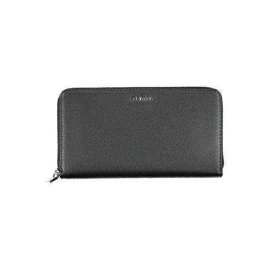 Black Polyethylene Women Wallet