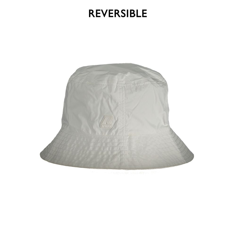 White Polyamide Women Hat