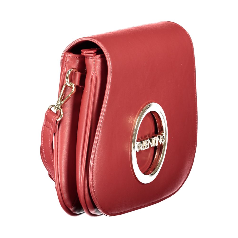 Red Polyethylene Women Handbag