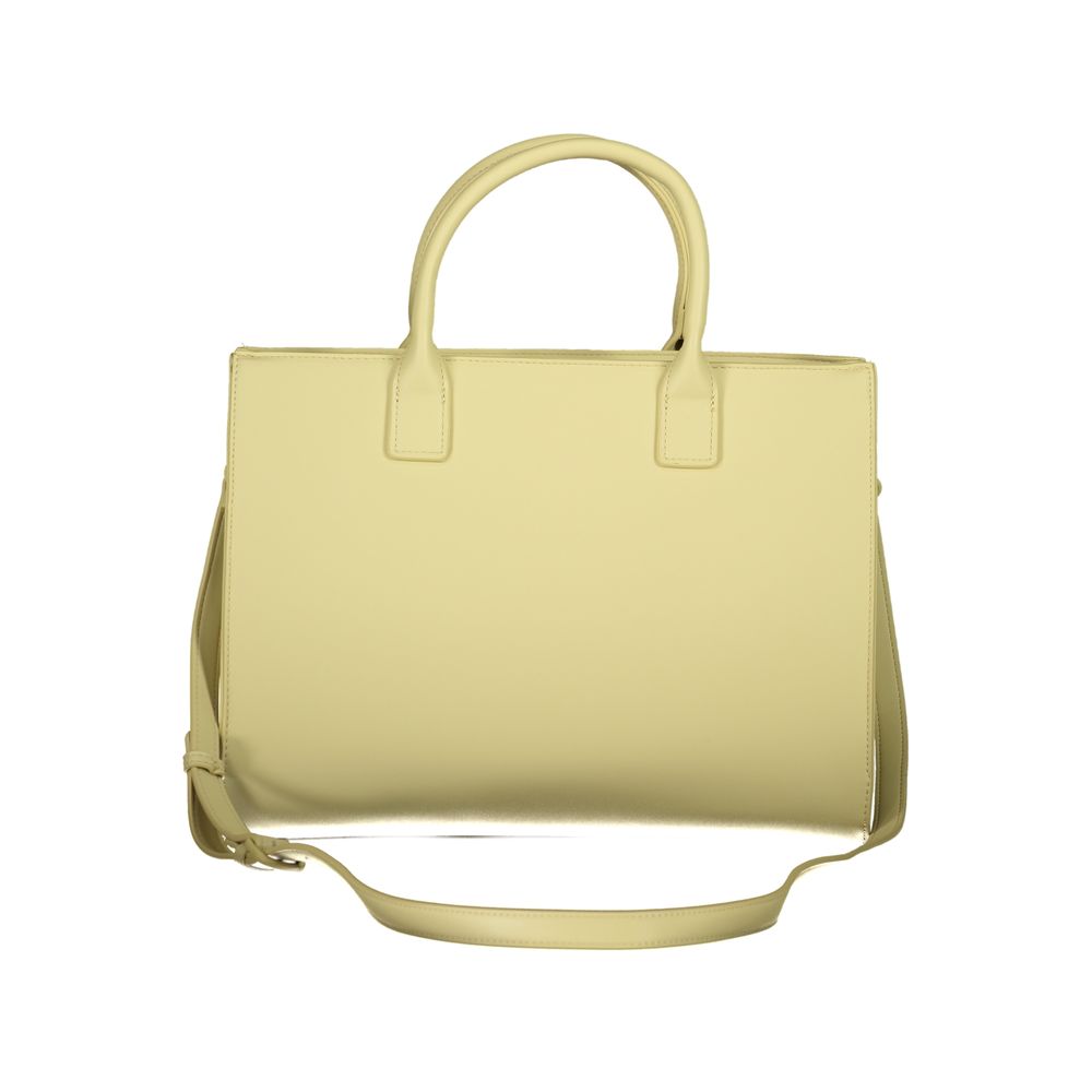 Green Polyethylene Women Handbag