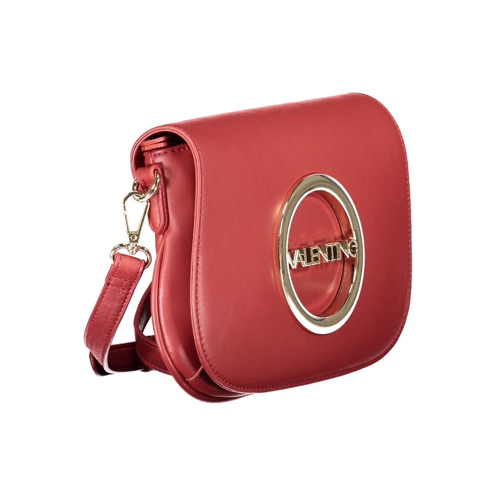 Red Polyethylene Women Handbag