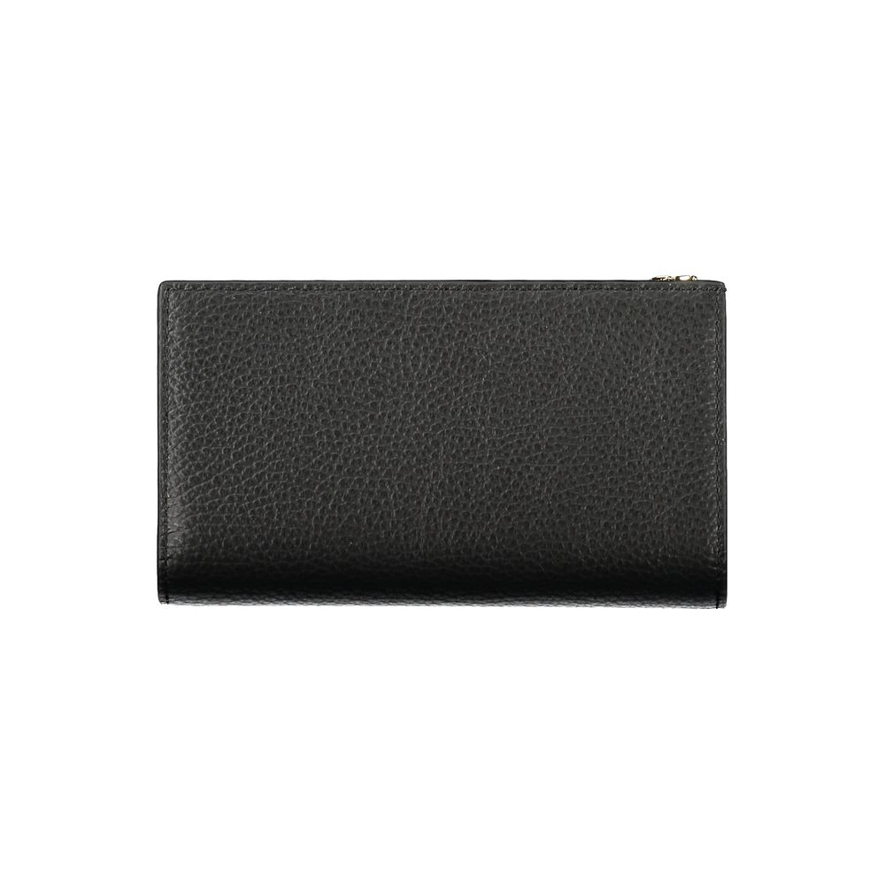 Black Leather Women Wallet