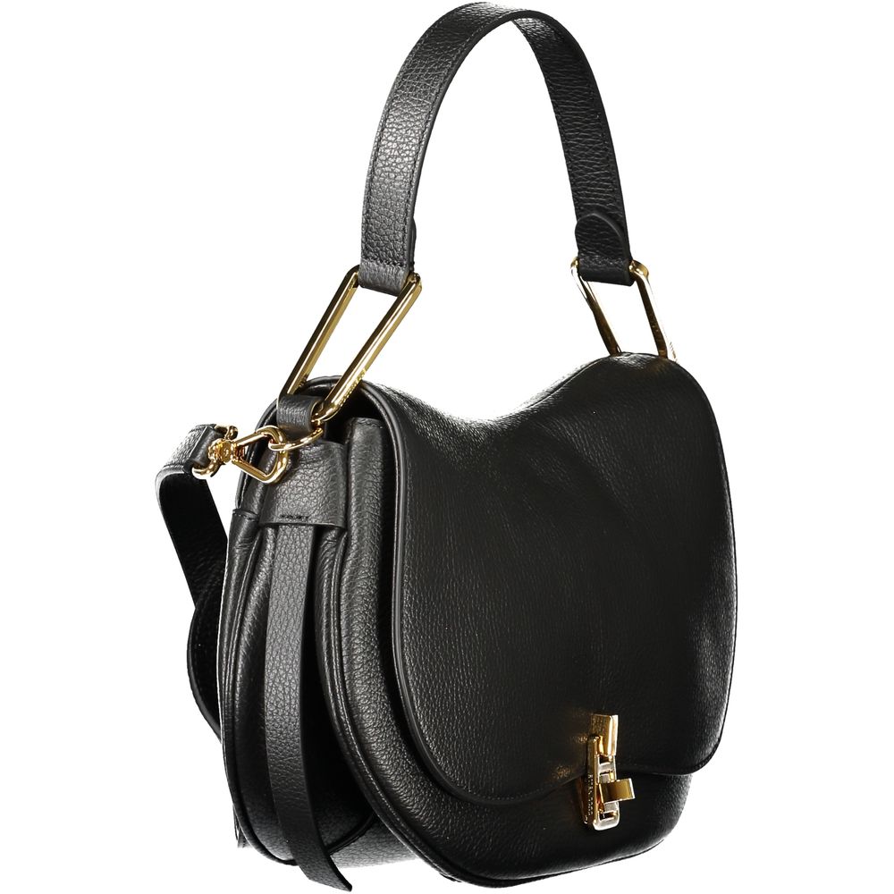 Black Leather Women Handbag