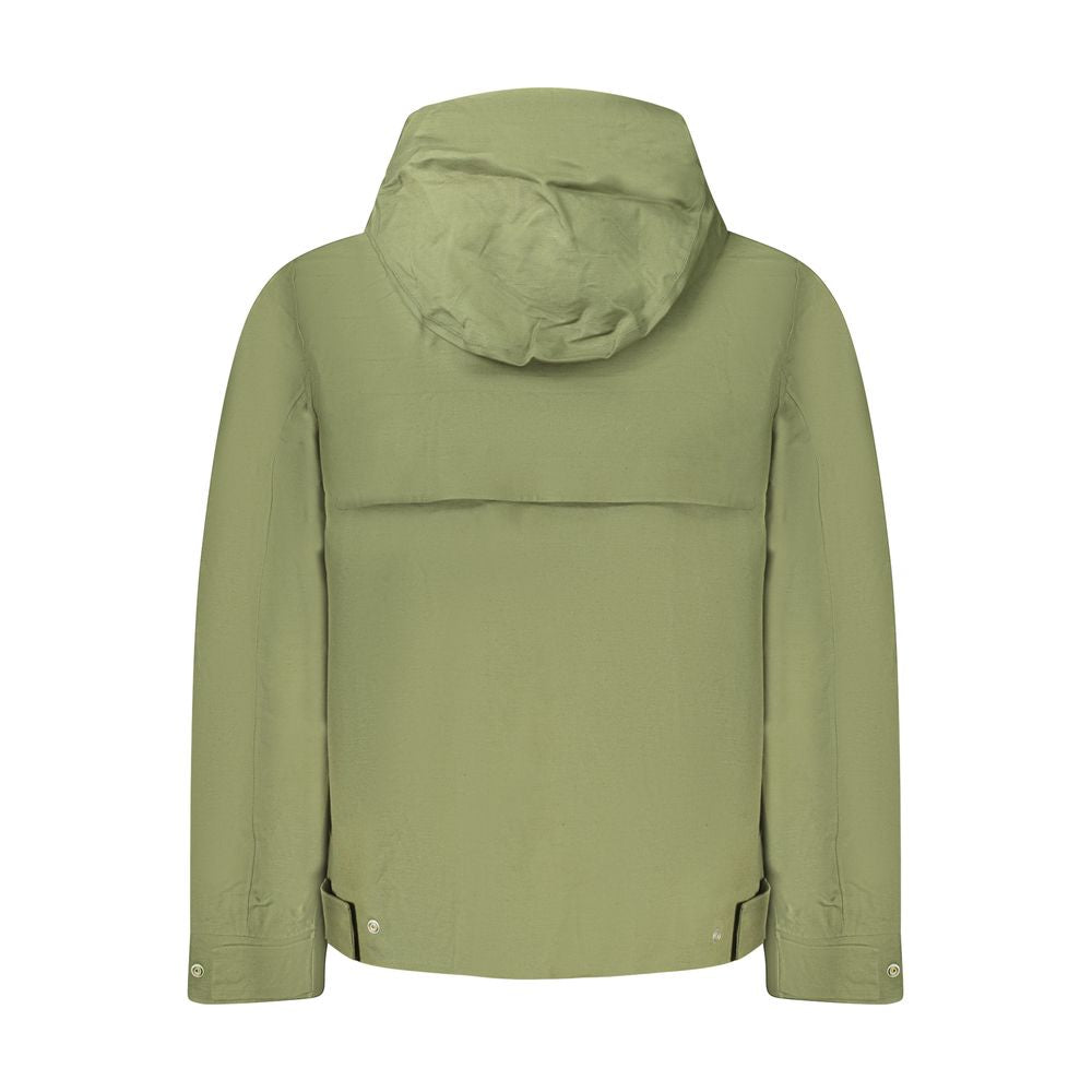 Green Linen Men Jacket