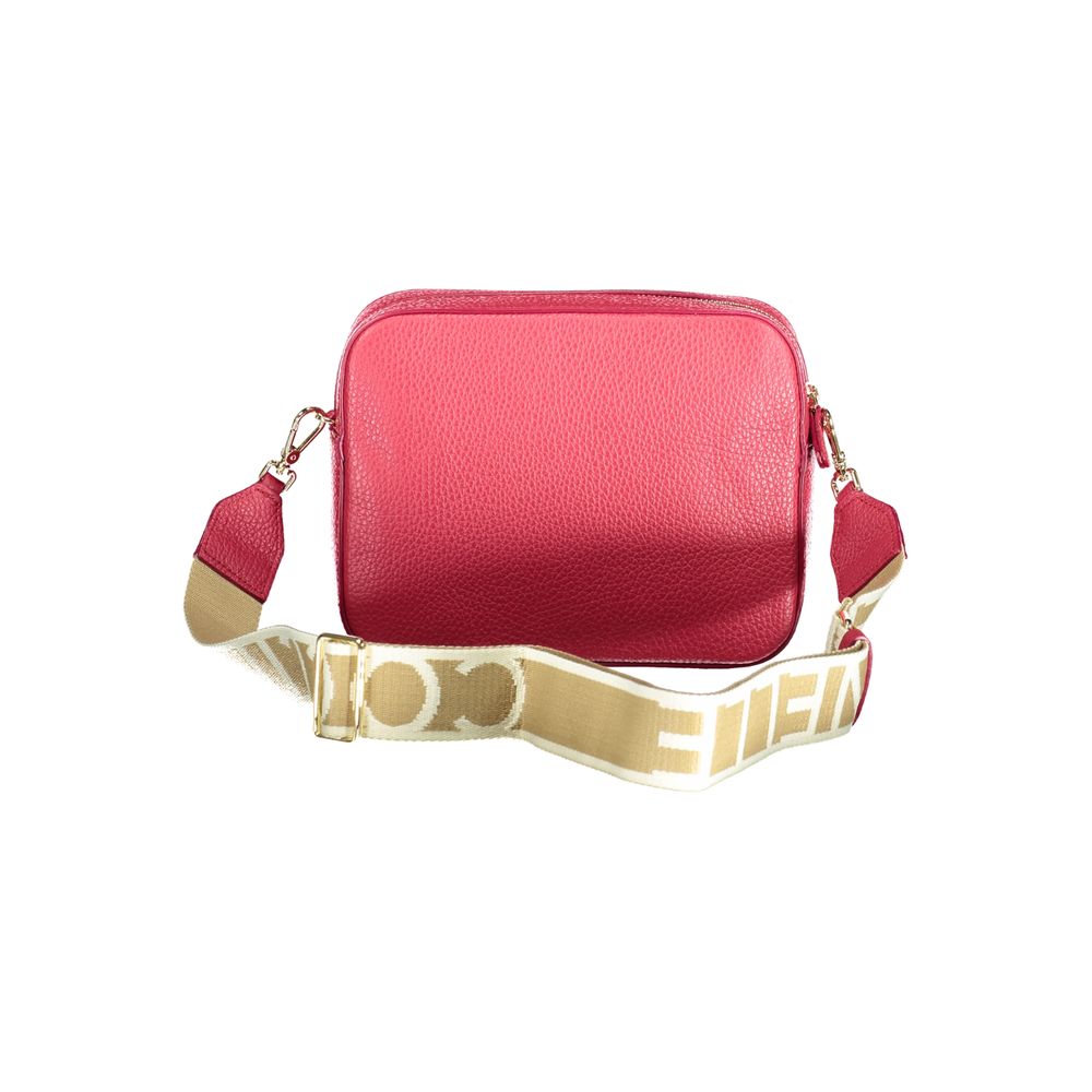 Red Leather Women Handbag