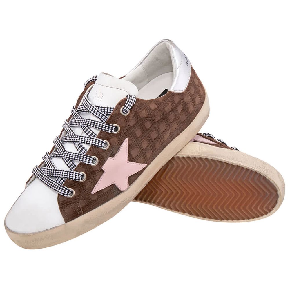 Brown Leather Di Calfskin Sneaker