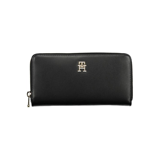 Black Polyethylene Women Wallet