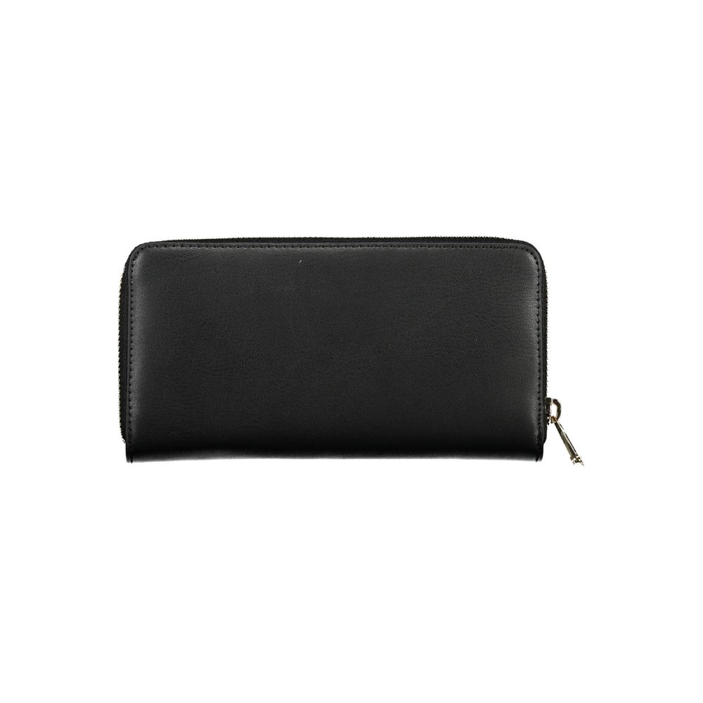 Black Polyethylene Women Wallet