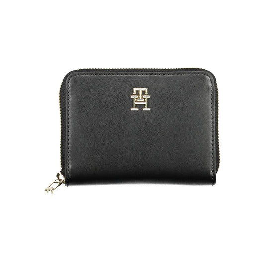 Black Polyethylene Women Wallet