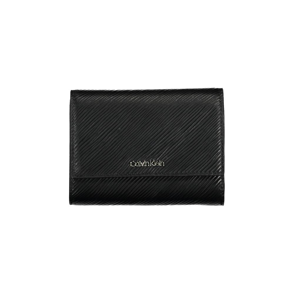 Black Polyethylene Women Wallet