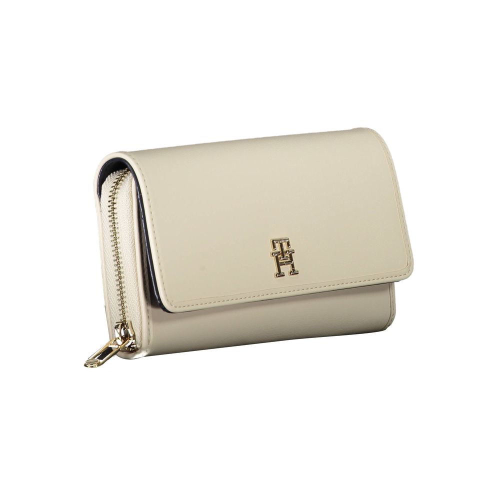 White Polyethylene Women Wallet