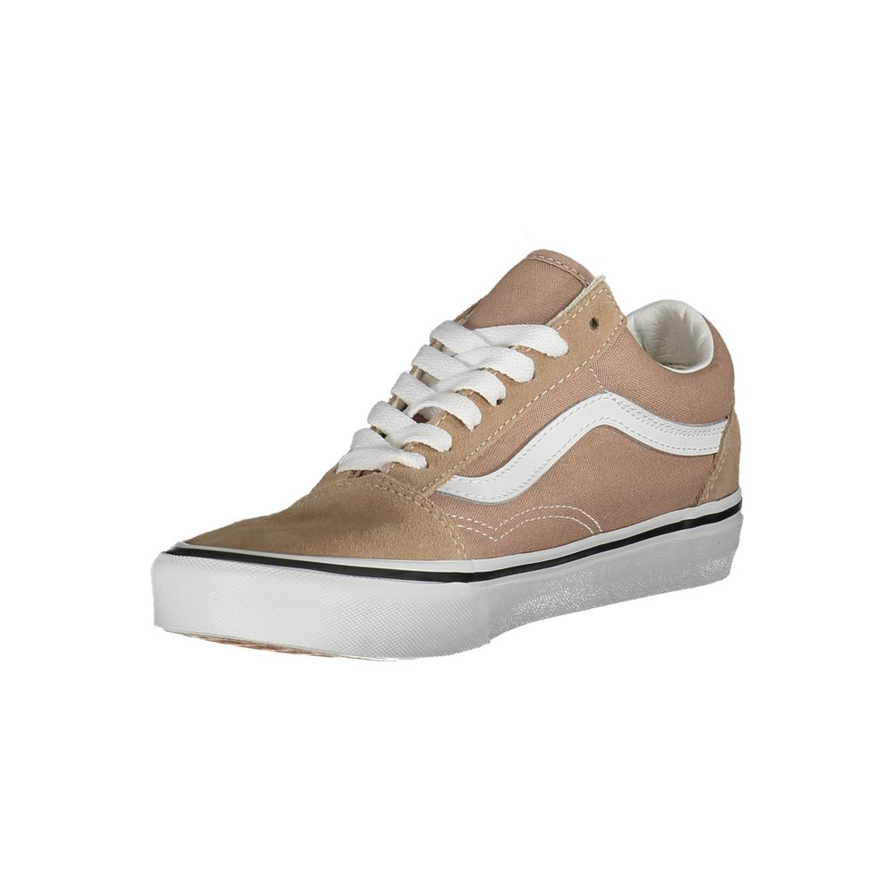 Beige Polyester Women Sneaker